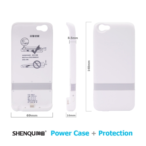 [SHENQU] iPhone 6 6S | Power Case + Protection 2600mAh