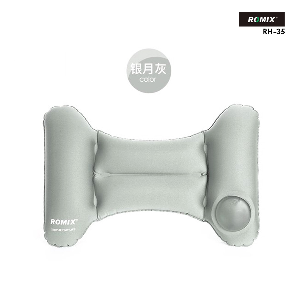 ROMIX RH35 | Travel Back Cushion Pillow Inflatable & Foldable