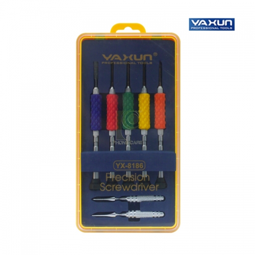 YAXUN YX-8186 | 7-In-1 Screwdriver & Metal Prying Tools