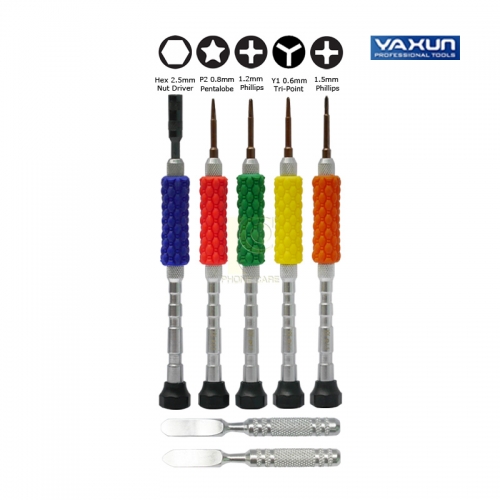 YAXUN YX-8186 | 7-In-1 Screwdriver & Metal Prying Tools