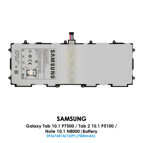 Samsung Galaxy Tab 10.1 P7500 / P5100 P5110 / Note 10.1 N8000 Battery | SP3676B1A(1S2P) (7000mAh)