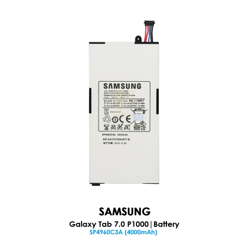 Samsung Galaxy Tab 7.0 P1000 Battery | SP4960C3A (4000mAh)