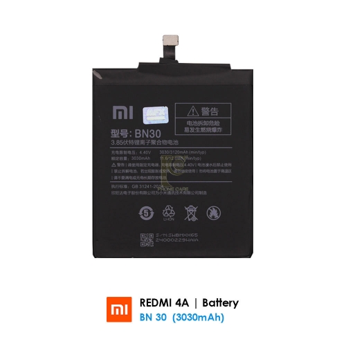 Redmi 4A Battery | BN30 (3030mAh)