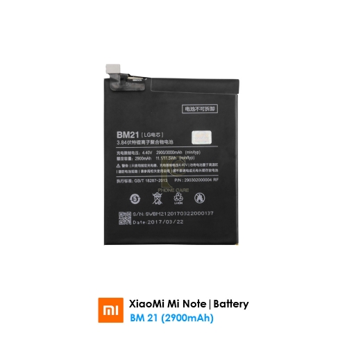 XiaoMi Mi Note Battery | BM21 (2900mAh)