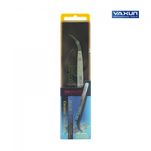 YAXUN YX-259B | Ceramic Bended Tip Tweezer