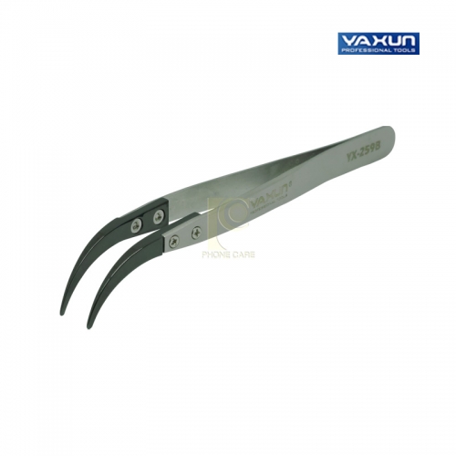 YAXUN YX-259B | Ceramic Bended Tip Tweezer