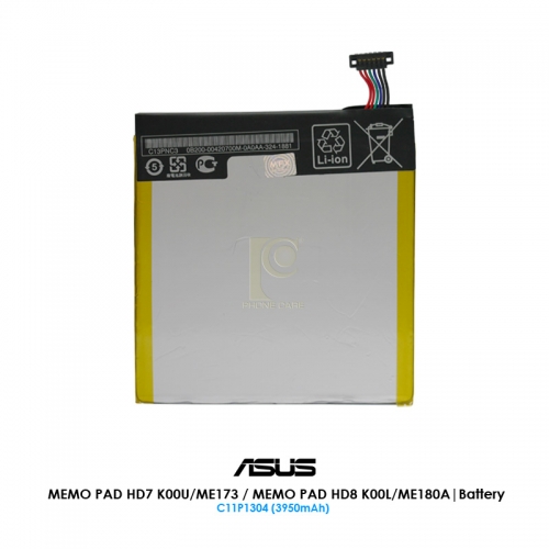 Asus Memo Pad HD7 ME173 K00U / Memo Pad HD8 ME180A K00L Battery | C11P1304 (3950mAh)