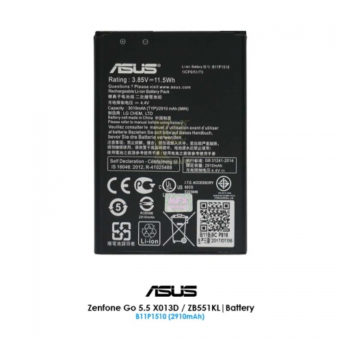 Asus ZenFone Go 5.5 ZB551KL / X013D Battery | B11P1510 (2910mAh)