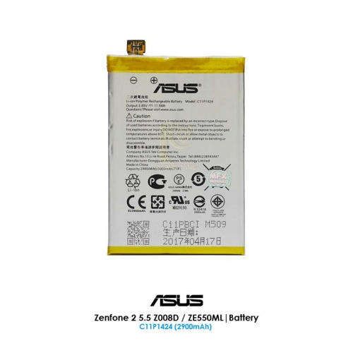Asus ZenFone 2 5.5 ZE550ML Z008D / ZE551ML Z00AD Battery | C11P1424 (2900mAh)