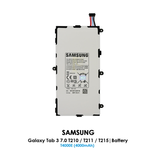Samsung Galaxy Tab 3 7.0 T210 / T211 / T215 / P3200 Battery | T4000E (4000mAh)